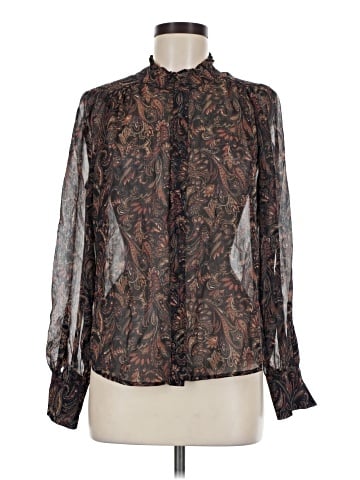 Veronica M. Long Sleeve Blouse (view 1)