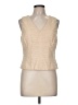 Carlisle 100% Polyester Ivory Sleeveless Top Size 8 - photo 1