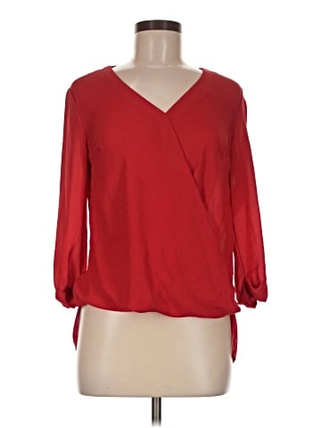 Atmosphere 3/4 Sleeve Blouse (view 1)