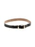Unbranded 100% Leather Black Leather Belt Size M - photo 1