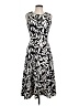 Calvin Klein Graphic Black Cocktail Dress Size 10 - photo 1