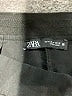 Zara Solid Black Dress Pants Size M - photo 7