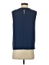 Uniqlo 100% Polyester Blue Sleeveless Blouse Size XS - photo 2