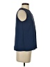 Uniqlo 100% Polyester Blue Sleeveless Blouse Size XS - photo 4