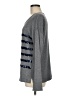 Comptoir des Cotonniers Stripes Gray Silver Pullover Sweater Size M - photo 5
