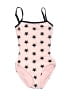 Zara Stars Pink One Piece Swimsuit Size 5 - photo 1