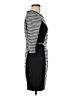 H&M Houndstooth Black Cocktail Dress Size 6 - photo 4