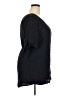 Ellos 100% Rayon Black 3/4 Sleeve Blouse Size 18 - photo 4