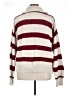 Evy's Tree Stripes Burgundy Pullover Sweater Size 1X - photo 2