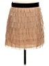 J.Crew Collection 100% Silk Solid Tan Silk Skirt Size 2 - photo 1