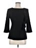 St. John Black 3/4 Sleeve Top Size 6 - photo 1