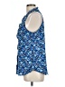 CAbi 100% Polyester Blue Sleeveless Blouse Size L - photo 5