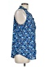 CAbi 100% Polyester Blue Sleeveless Blouse Size L - photo 4