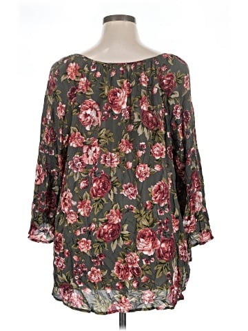 Fred David 3/4 Sleeve Blouse (view 2)