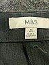 M&S Solid Black Dress Pants Size 10 - photo 7