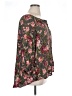 Fred David 100% Rayon Floral Green 3/4 Sleeve Blouse Size 1X - photo 4