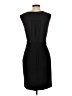 Ann Taylor LOFT 100% Polyester Solid Black Cocktail Dress Size 4 - photo 2