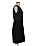 Ann Taylor LOFT 100% Polyester Solid Black Cocktail Dress Size 4 - photo 4