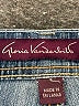 Gloria Vanderbilt 100% Spandex Chevron-herringbone Blue Jeans Size 4 M - photo 7
