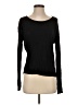 Derek Lam 100% Viscose Black Long Sleeve Top Size P (petite) - photo 1