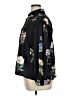 Unbranded Floral Black Long Sleeve Blouse Size XL - photo 5