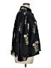 Unbranded Floral Black Long Sleeve Blouse Size XL - photo 4