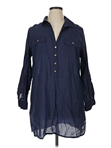Lilly Pulitzer 3/4 Sleeve Button-Down Shirt (view 1)