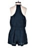 Lou & Grey Solid Blue Romper Size XS - photo 2