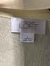 Ann Taylor LOFT Yellow Ivory Sleeveless Top Size L - photo 7