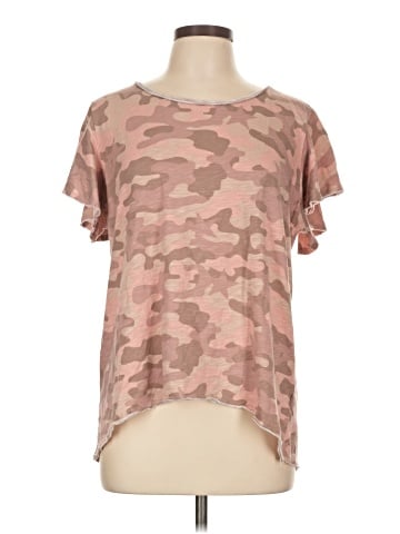 Peace Love World Short Sleeve T-Shirt (view 1)