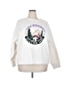 Lou & Grey Graphic White Sweatshirt Size XXL - photo 1