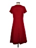 Talbots Solid Red Casual Dress Size 8 - photo 2