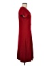 Talbots Solid Red Casual Dress Size 8 - photo 4