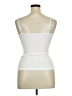 Shein White Sleeveless T-Shirt Size L - photo 2