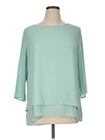 The Limited Outlet 3/4 Sleeve Blouse (view 1)