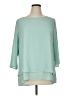 The Limited Outlet 100% Polyester Teal 3/4 Sleeve Blouse Size XL - photo 1