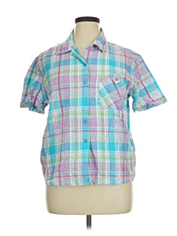 Bobbie Brooks Short Sleeve Button-Down Shirt (view 1)