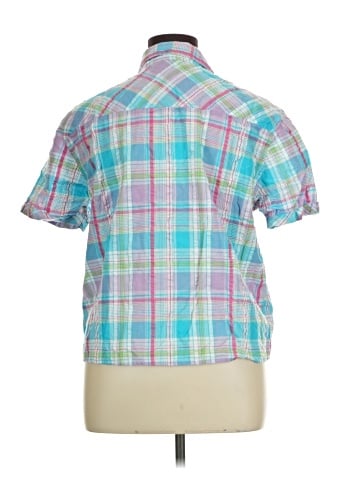 Bobbie Brooks Short Sleeve Button-Down Shirt (view 2)