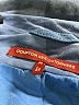 Comptoir des Cotonniers 100% Leather Blue Leather Jacket Size Med (2) - photo 6