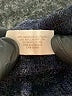 Skin Metallic Black Wool Pullover Sweater Size S - photo 8