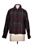 Fashion Bug Plaid Burgundy Jacket Size L - photo 1