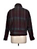 Fashion Bug Plaid Burgundy Jacket Size L - photo 2