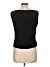 St. John Black Sleeveless Top Size L - photo 2