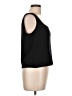 St. John Black Sleeveless Top Size L - photo 4