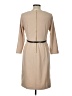 DKNY Solid Tan Casual Dress Size 10 - photo 2