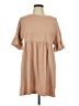 Evolutionary Solid Tan Casual Dress Size L - photo 1