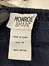 Monroe and Main 100% Rayon Graphic Black Blue Casual Dress Size XL - photo 7