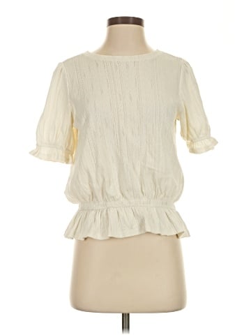 Lucky Brand Short Sleeve Blouse (view 1)