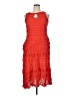 Max Studio Orange Cocktail Dress Size XL - photo 1