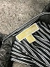 MICHAEL Michael Kors Stripes Black Long Sleeve Blouse Size M - photo 7